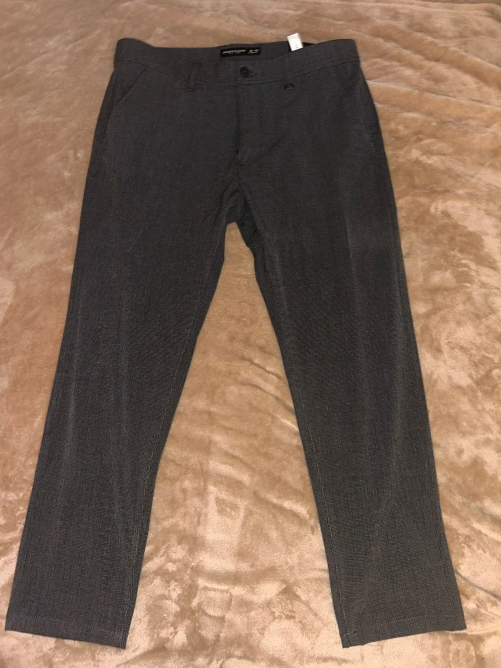 Denim & Flower Charcoal Gray Dress Pants